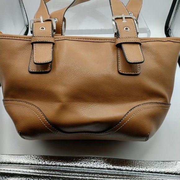 Tan Carlo D'Santi Handbag - Picture 2 of 8